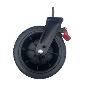 Carrito de Camping con Ruedas de Goma de 7 Pulgadas y Frenos de Rodillo Ajustables para Uso en Exteriores - Product Image 1