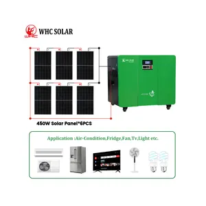 5000w 10kw solar power kit Solar panel System Set Solar Power System Home Off Grid Solar Energy System portable generator