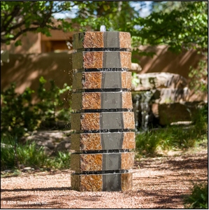 <span class=keywords><strong>Fontaine</strong></span> d'eau <span class=keywords><strong>rectangulaire</strong></span> en granit écologique sculptée à la main traditionnelle pour jardin extérieur cour - Product Image 3