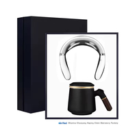 2 1 cadeau d'affaires de docteur compresse chaude à température constante masseur de cou infuseur tasse de thé compresse chaude infusée thé pour le confort