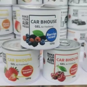 Suministro de Fábrica: Nuevo Bálsamo Sólido de Lujo para Coche con Aroma a Melocotón, Perfume Duradero para Ventilación, Ambientador para Coche - Product Image 4