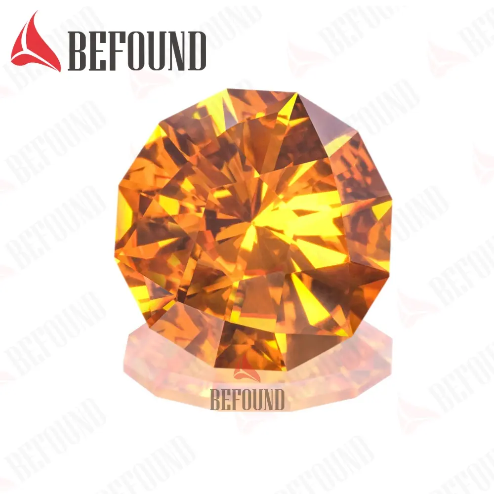 Befound 5A Quality New Custom Synthetic Cubic Zirconia Special Cutting Loose Dodecagon Shape 10mm CZ Stone Gems Wholesale Price