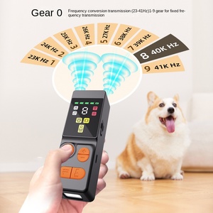 Taburetes de paso ultrasónicos de alta potencia ajustables Transfronterizos Nuevo plástico de estilo de dibujos animados de cuatro cabezas evita los ladridos de perros - Product Image 3