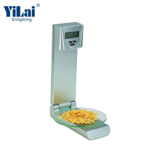 नवीनतम शैली उच्च गुणवत्ता वाले घरेलू इलेक्ट्रॉनिक प्लास्टिक फांसी दीवार रसोई पैमाने पर संतुलन 5kg - Product Image 1