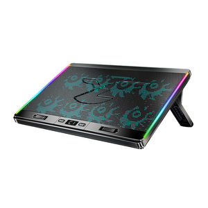 Hochleistungs-8-Lüfter 5-V-Laptop-Kühler Lüfter Luftstrom USB2.0-<span class=keywords><strong>Notebook</strong></span>-Kühl kissen für 17-Zoll-Gaming-Laptop - Product Image 3