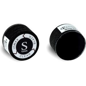 Embout de queue de billard Kamui Clear Black 13 mm, remplacement souple - Product Image 3