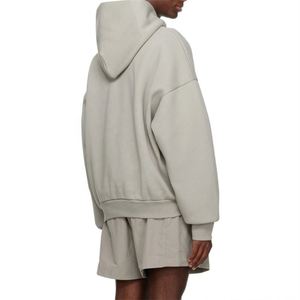 Unisex High Quality Heavyweight Cotton Pullover Hooded Sweatshirts Fleece Hoodies Tracksuits for Autumn Streetwear - Product Image 2