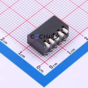 DQ-05BP DIP Switch SMD Switch ( Type: Piano Key )( Number of Switch Sections: 5 )( Lead Spacing: 2.54mm ) - Product Image 1