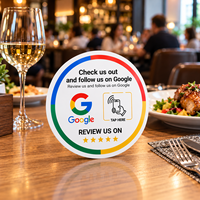Autocollant NFC pour avis de restaurant, point de contact Google Review pour tables et comptoirs de caisse