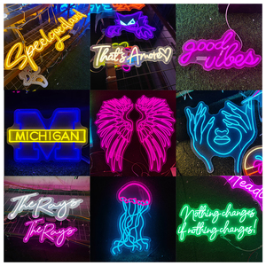Offre spéciale publicité personnalisée illuminée extérieur intérieur marque logo lumière Led acrylique ailes enseigne néon - Product Image 5