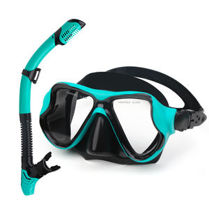 XIALE قناع وجه للغوص والعدسات الزجاجية المريحة مع ميزة غطس مضادة للضباب وتصميم مقاوم للتسرب - Product Image 1