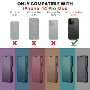 เคสหนังหรู CaseMe R20 สำหรับ OPPO A57 A57S A77S A57E พร้อมช่องใส่บัตรแม่เหล็ก กระเป๋าใส่โทรศัพท์มือถือสำหรับ OPPO A57 S - Product Image 4