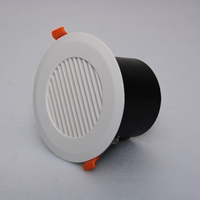 Diffuseur d'air ABS de conception moderne 75 mm 100 mm, grille de ventilation pour système de ventilation CVC