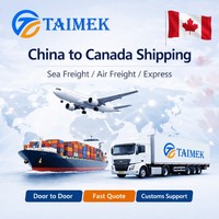 Logística de Exportación Global Estándar, Transporte de Carga Confiable, Transporte Aéreo Rápido Puerta a Puerta a Canadá