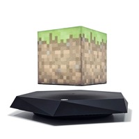 HCNT fabrique un bloc de gazon à lévitation magnétique RGB à changement de couleur 3 tons, mini boîte flottante colorée pour la décoration de salle de jeux
