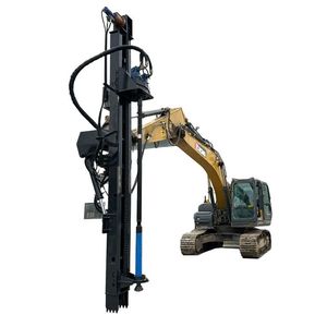 Hydraulic Impact Rotary Rock <b>Drill</b> For Excavator Mounting High Rigidity Mine Drilling Rig - Product Image 1