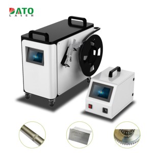 Saldatrice <span class=keywords><strong>Laser</strong></span> a Fibra Portatile Industriale Professionale Usata da 1000W 1500W - Product Image 2