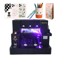 Soan A4 UV DTF cetakan flatbed UV DTF mesin printer untuk telepon kasus pena botol kartu kaca logam akrilik