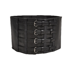 Usine Dames Rue Bretelles Style Super Large Extensible Corset Ceinture Décoration Femmes Noir Cinch <span class=keywords><strong>Taille</strong></span> Punk Ceinture - Product Image 6