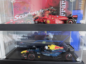 Boîte de présentation en acrylique pour vitrine <span class=keywords><strong>lego</strong></span> Speed Racing F1 Series 77242 77243 77244 Boîte de rangement - Product Image 4