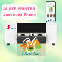 Impresora DTF rollo a rollo completamente automática A3 F1080, nueva máquina de impresión para fabricantes, película de transferencia PET para camisetas