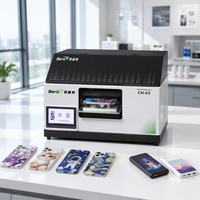Printer UV Beric Baru 2026 dengan Printhead DX7, Printer Casing Ponsel, Mesin Cetak UV Mini, Ramah Pengguna