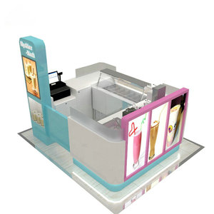 Tùy chỉnh thiết kế sáng tạo chất lượng cao kiosk cho hiển thị thực phẩm véc ni xử lý bề mặt Mall đứng - Product Image 4