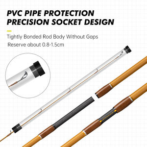 Canne à pêche Hunthouse UL pour la pêche à la truite, spinning, casting, ultra légère, pour leurres WT 0.2-0.8g 0.8-6g, <span class=keywords><strong>1</strong></span>.65m <span class=keywords><strong>1</strong></span>.75m <span class=keywords><strong>1</strong></span>.85m, fibre de carbone, 0.7mm <span class=keywords><strong>Top</strong></span> - Product Image 3