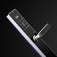 Serrure de porte à clavier numérique en acier inoxydable 304 Serrures intelligentes à mot de passe Déverrouiller BLE TTLOCK Mobile APP Clé Carte Mot de passe pour porte en bois