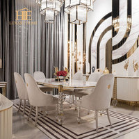 Moderne Simple italien marbre Table côté armoire Villa porche armoire pour salle à manger salon cloison décorative Turkiye chaussure
