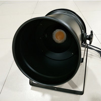 Zoom 200W COB LED Studio Par Lumière Blanc Chaud Projection et Projecteurs