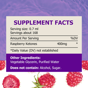 Gotas Líquidas de Cetonas de Frambuesa Más Vendidas, Estimulante del Metabolismo y del Apetito, para una Digestión Saludable - Product Image 2