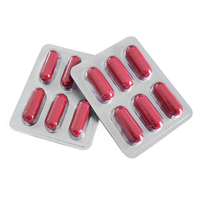 Cápsulas de Extracto de Epimedium Herbal para Hombres, Potenciador de Resistencia para Adultos, Certificado GMP, 6 Cápsulas