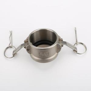 טנק ibc 2 אינץ 'מצלמת נעילת כיסויי פלסטיק או פלדה 2 "dc סוג camlock מתאמי - Product Image 2