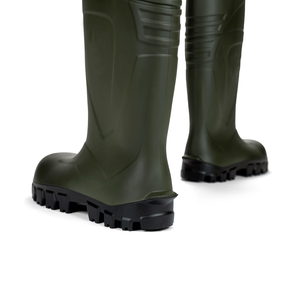 <span class=keywords><strong>OEM</strong></span> CE Gumboot Steel Toe Wasserdicht Frosted Style Custom Wellington Schuhe PVC Sicherheit Regens tiefel für Herren - Product Image 2