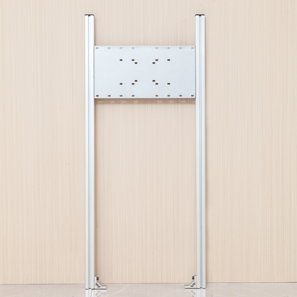 Présentoir à profilés en aluminium (argent)