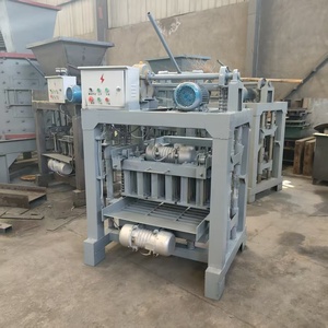 Çoklu Kalıp Seçenekleriyle Küçük Tuğla Üretimi Endüstriyel Ekipman Mini Yarı Otomatik Blok Şekillendirme Makinesi - Product Image 1
