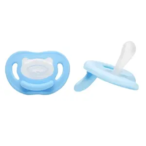 Wholesale Baby Silicone Pacifiers BPA Free Silicone Baby Soother Sleeping Mouth Dummies Pacifier For Infant Newborn