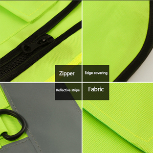 <span class=keywords><strong>Gilet</strong></span> de <span class=keywords><strong>sécurité</strong></span> réfléchissant en coton imperméable de haute qualité pour les travailleurs de la moto, classe 3 ANSI, classe 3 EN ISO, logo personnalisé - Product Image 5