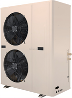 Unité de condensation de type H écoénergétique fabriquée en Chine 5P 6P 8P 10P pour chambre de congélation rapide, unité de congélation pour entrepôt frigorifique
