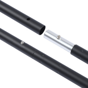 Customized Anodized Folding Extension Aluminum 6061 <b>Tarp</b> Tent Awning Support Rod Tube Pipe Pole Telescopic Tent Pole - Product Image 3