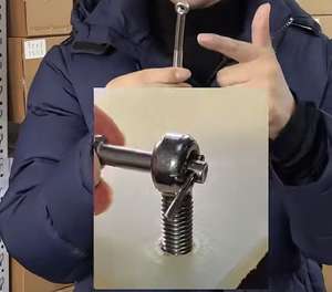 <span class=keywords><strong>M2</strong></span> - M16 Oeil de levage en acier inoxydable 316 micro-galvanisé, type ovale, <span class=keywords><strong>pivotant</strong></span>, simple, pour quincaillerie marine - Product Image 3