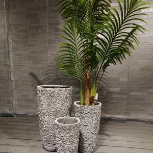 กระถางปลูกต้นไม้สไตล์เรโทร ทำจากใยซีเมนต์ สำหรับตกแต่งสวน กระถางดอกไม้ กระถางปลูกต้นไม้ สำหรับตกแต่งภายในและภายนอกอาคาร - Product Image 6