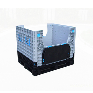 1000kgs ağır güçlü yapı <span class=keywords><strong>3</strong></span> Runner plastik palet kutusu fazla bir 600L yükleme - Product Image 6