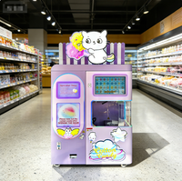 Neue 220V Zuckerwattemaschine mit Hervorragender Leistung Direkt vom Hersteller Kommerzieller Automatischer Roboter Lebensmittelqualität Einfach zu Bedienen