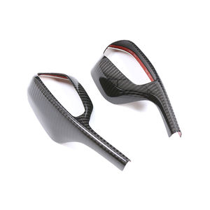 AISKA 3*3K คาร์บอนไฟเบอร์แท้ 100% พร้อมส่ง อุปกรณ์ตกแต่งมอเตอร์ไซค์ ฝาครอบกระจกมองข้าง สำหรับ BMW <span class=keywords><strong>S1000RR</strong></span> ปี 2019 2020 2021 <span class=keywords><strong>2022</strong></span> - Product Image 3