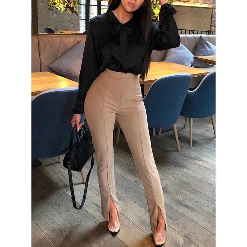 Encuentre el mejor fabricante de pantalon dama oficina y pantalon dama  oficina para el mercado de hablantes de spanish en alibaba.com