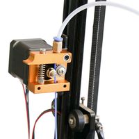 Imprimante 3D FDM HE3D K280 Delta (280x600mm) avec nivellement automatique, extrudeur unique, filament 1,75 mm, kit DIY, chauffage, Wi-Fi, 150 mm/s, Nouveau