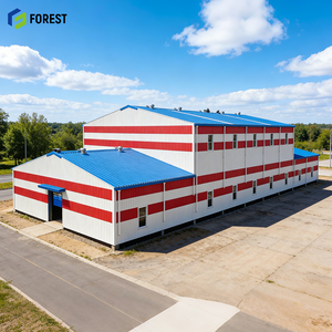 Edificio de Supermercado con Estructura de Acero Prefabricada, Profesional, Eficiente, Personalizable, de Fácil Instalación - Product Image 1