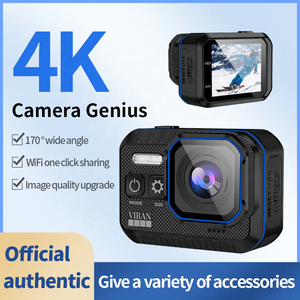 China Factory 4K Casco Cámara Pantalla <span class=keywords><strong>de</strong></span> 2,0 "Esquí <span class=keywords><strong>y</strong></span> ciclismo Deportes extremos Cámara Ciclo <span class=keywords><strong>de</strong></span> registro Cámara <span class=keywords><strong>DE</strong></span> ACCIÓN antivibración VL002 - Product Image 2